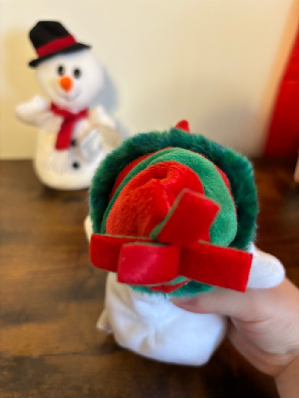 Snowball and Snowgirl beanie babies - Picture 8 of 15